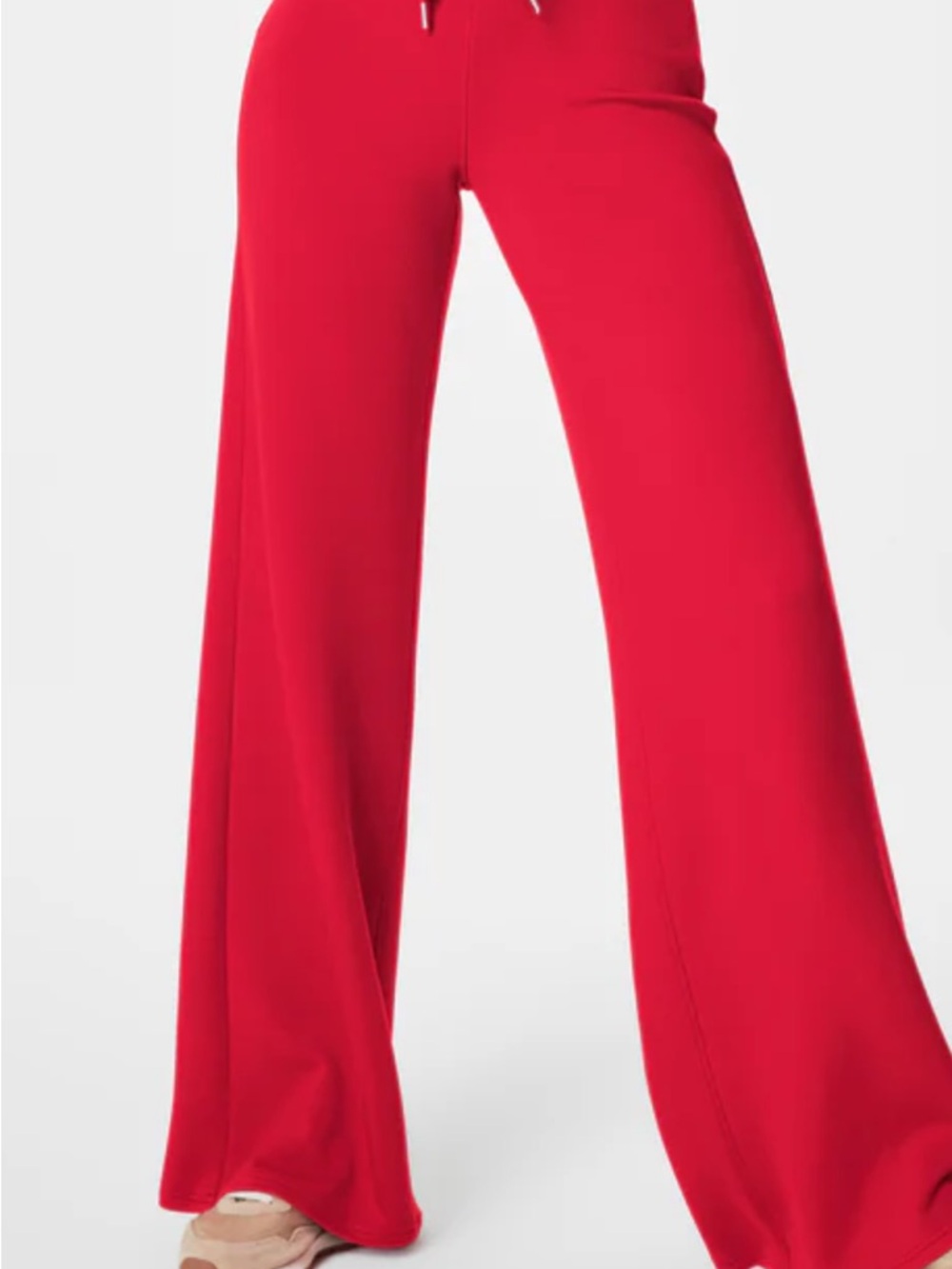 SPANX Wide Leg Red Women's Pants